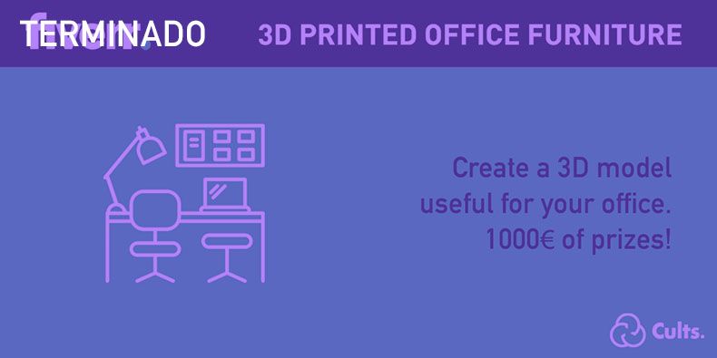 El desafío del diseño y la impresión en 3D alrededor de la oficina.