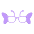 Butterfly glasses.obj Butterfly glasses (party glasses)