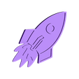 rocket.stl Rocket porte-clés