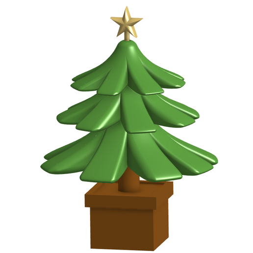 Árbol de navidad / Christmas tree - 3D model önizlemesi