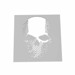 GRpaint.jpg Ghost Recon Coaster and Paint stencil