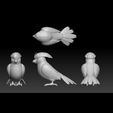 3.jpg Pokemon Pidgey Pidgeotto Pidgeot 3D print model
