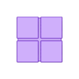 04. Cube 04 - 4 Cubes.stl 04. Cube 04 - 4 Cubes - Planter Pot Cube Garden Pot - Lorelai