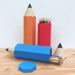 im04.jpg Fichier STL Les crayons, boîtes de rangement, pots à crayons・Plan pour impression 3D à télécharger