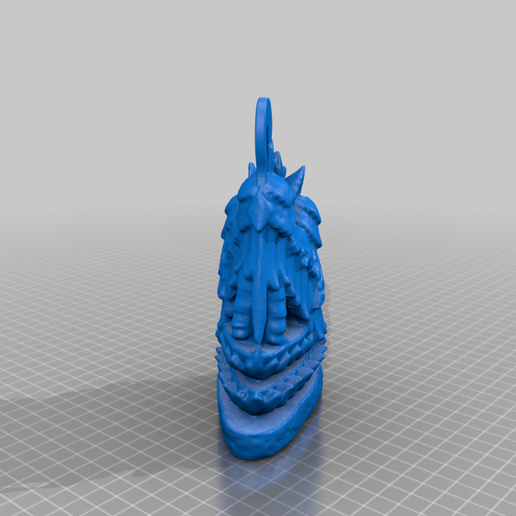 Woodcarving Lion（generated by revopoint POP） 3D model