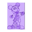 mickey-mouse-2.stl Mickey mouse - 3d Painting - paint it your self