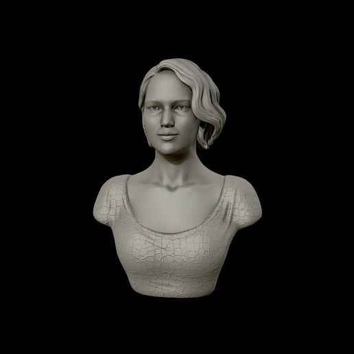 17.jpg Modello di stampa 3D di Jennifer Lawrence