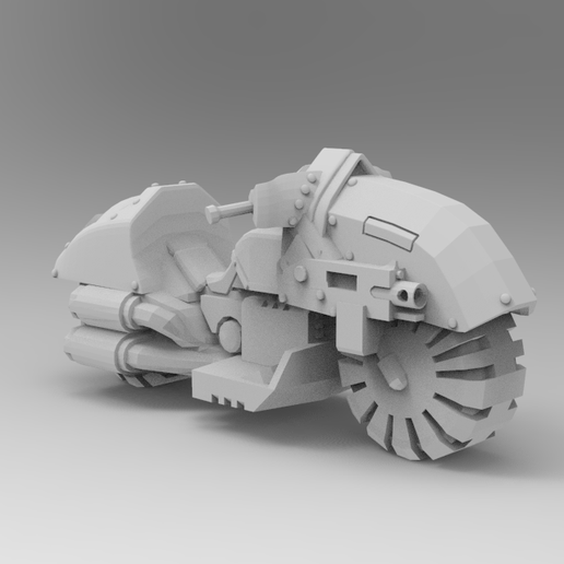 Pre Schism WarBike 3D model