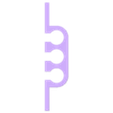 3back.stl Cat6 Cable Clips