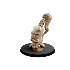 Monk.png STL file Worm Monk・3D printing design to download