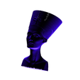 Nefertiti-hollow.stl Archivo STL gratis Busto de Nefertiti [Hollow]・Modelo imprimible en 3D para descargar