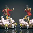 donatello-11-of-22.jpg Fichier STL Luffy One Piece Imprimable en 3D・Objet imprimable en 3D à télécharger