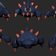 boldore-cults-6.jpg Pokemon - Roggenrola, Boldore and Gigalith  with 2 poses