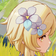 rqib6woeptc71.png Lumine Hair Accessory (Khaenri'ah Flower): Genshin Impact