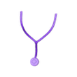 stethoscope.stl Cyberpunk Nurse Girl with Robot - Stylized Anime 3D Print Model