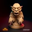 evil_gollum_img01.jpg Angry Gollum — Lord of the Rings Miniature Character