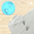 Otter.png Stamp - Animal footprint pair
