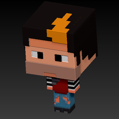 329566016_890642305414968_1552013864738179328_n.png Archivo STL Tortillaland - AuronPlay MinePoP・Objeto imprimible en 3D para descargar
