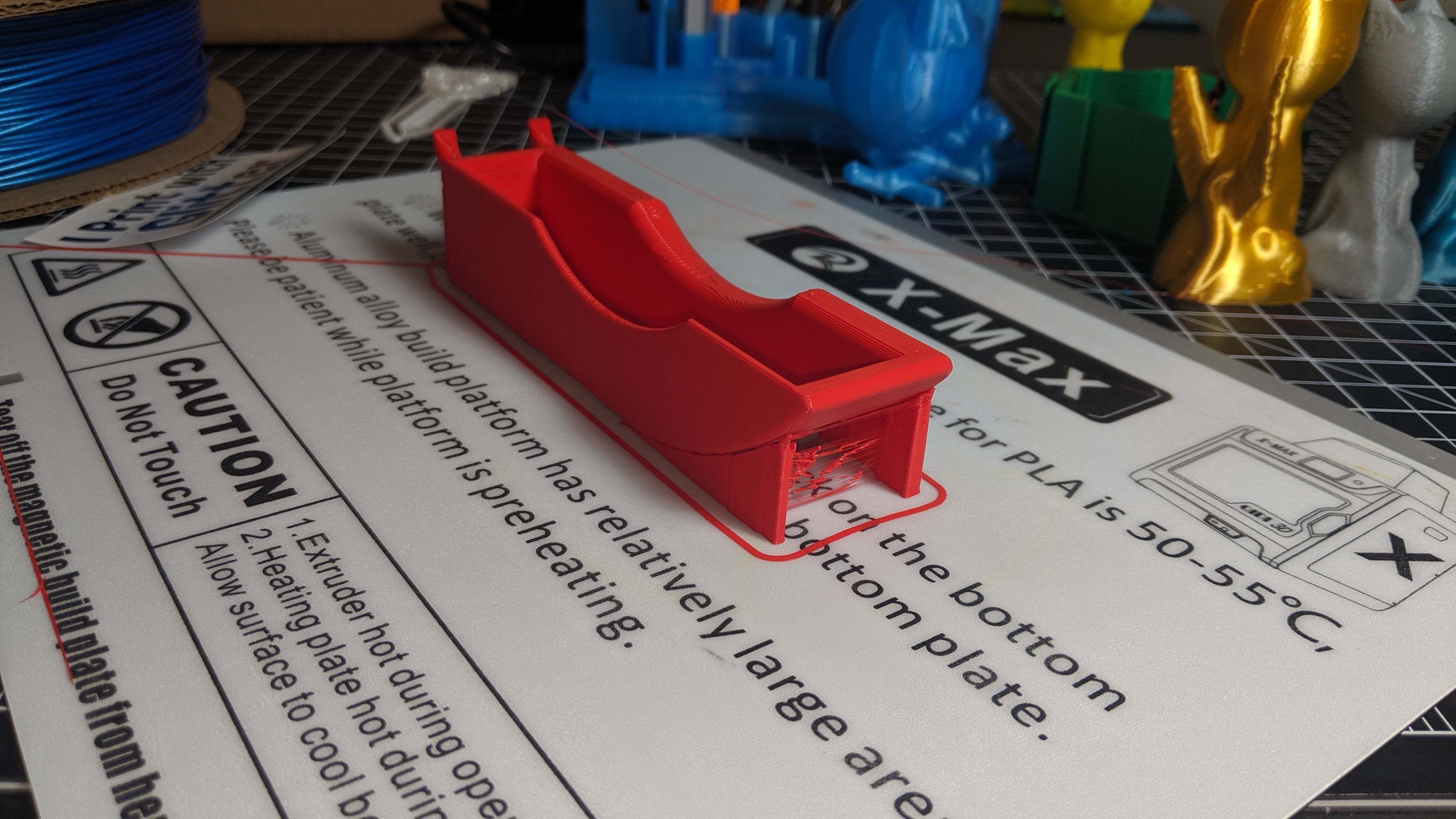 Download free STL file 100' Tape Measure Pegboard Holder • 3D printing