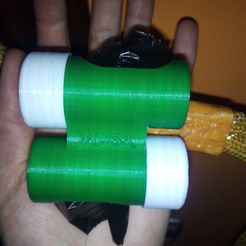 IMG_20180205_115556.jpg Free STL file Double dog bag holder・3D printing idea to download