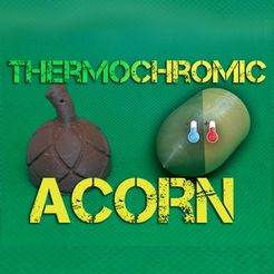 thermocromic-acorn.jpg STL file GeoBellota - Geocaching・3D printable design to download