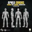 8.png Apnea Error - Donman art Original 3D printable full action figure
