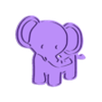 elefantefriends marcador.stl STL file JUNGLE FRIENDS CUTTER AND STAMP・Model to download and 3D print, robotic3dmx