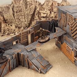 74d8d465b1a75a7df97866aac224d389_display_large.jpg Free STL file Shanty walkways・Template to download and 3D print