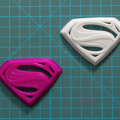 Capture d’écran 2017-03-20 à 12.18.08.png Free STL file Man of Steel Superman Logo・3D printing design to download