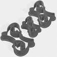 Z SCK 5-7-9cm.png Letter Z Collection Cookie Cutter