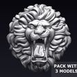 001.jpg Roaring Lion Head V1