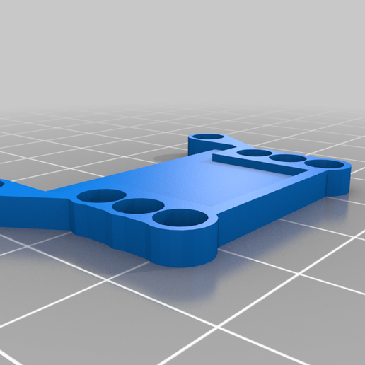 Xmod Front and rear frame supports - 3D model önizlemesi