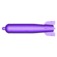 CBU-58 Cluster Bomb 1-48.stl 1-48 Scale CBU-58 / SUU-30 Dispenser Cluster Bomb