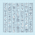 Jeroglificos_Egipcios_Simbolos_Completos_f3.png 3D Egyptian Hieroglyphs - Complete Symbology