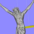 Screenshot_6.jpg Jesus pendant jewelry cross pray christian 3D print model