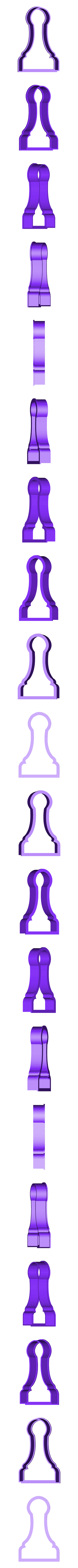 cookie.stl Chess Cookie cutter set