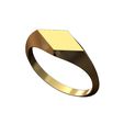 Lozenge-signet-ring-size5to9-03.jpg STL-Datei Thin Lozenge Shaped Siegelring US Größen 5to9 3D-Druck Modell・Design für den 3D-Druck zum Herunterladen