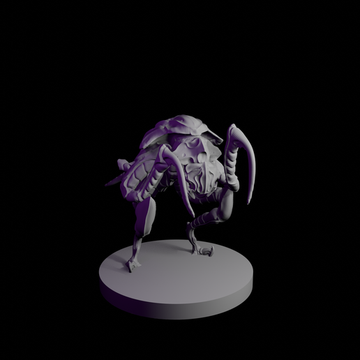 🛰 Space bug (4 poses)・ STL File for 3D printing・Cults