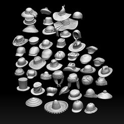 6756.jpg STL file hats・Model to download and 3D print