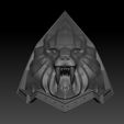 BasicLion2.jpg World of Warcraft Varian Wrynn Lion Shoulder Pauldron 3D Printable .STL File