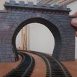 20170804_110000.jpg STL file HO double tunnel・Model to download and 3D print