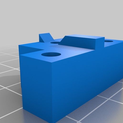 Kossel mini endstop holder. 3D model