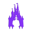 GATEAUX disney.stl STL file Disney castle cake decoration・3D print model to download