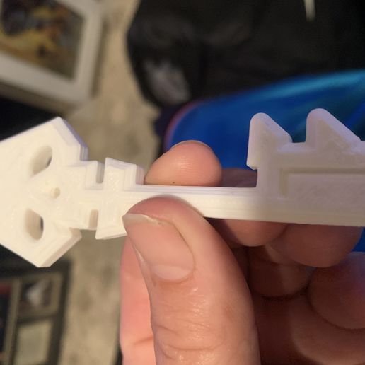 3D printer Borderlands 2 Vault Key • made with XYZ davinci 1.0・Cults