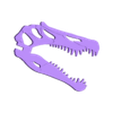 423_Head1-2 v2.stl [3Dino Puzzle] Spinosaurus Ver.2.0