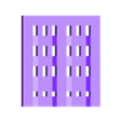 building_slim-LowWall_Short.stl Modular 6mm Highrise Buildings
