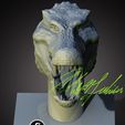 00kapro.jpg Kaprosuchus  Bust