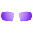 Assem1 - Part1_lenses-2.STL GLASSES | SPECTACLES | OPTICAL LENS FRAME | DELTA019 | SUN GLASSES