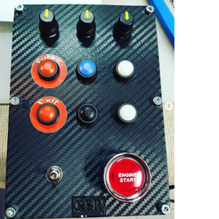 Box.png Free 3D file RSR simracing box button・3D printer design to download