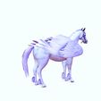 0002.jpg HORSE - PEGASUS HORSE - COLLECTION - DOWNLOAD Pegasus horse 3d model - animated for blender-fbx-unity-maya-unreal-c4d-3ds max - 3D printing HORSE HORSE PEGASUS